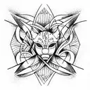 fire  tattoo design idea