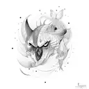 forever young tattoo design idea