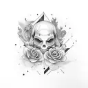 forever young tattoo design idea