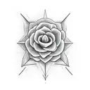 True north tattoo design idea