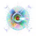 nuclear bomb DNA artificial intelligence tattoo design idea