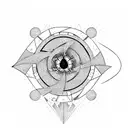 nuclear bomb DNA  tattoo design idea