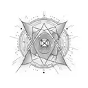 nuclear bomb DNA  tattoo design idea