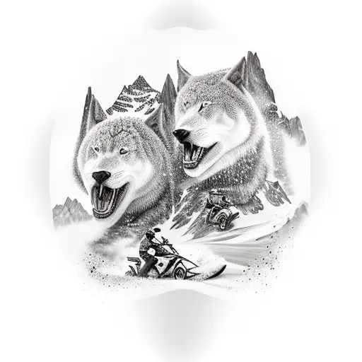 - Two daughters - mountains - extreme (Mountain snowmobile, motocross, snowboard) - hunting Fishing - leader - builder - tattoo design idea