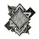 Never trust no one side tattoo design idea