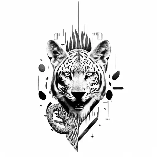 Animal Print tattoo design idea