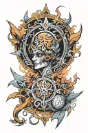 Magic the Gathering tattoo design idea