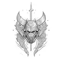 Tyr tattoo design idea