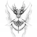 Elvira tattoo design idea