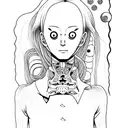 no longer human junji Ito  tattoo design idea