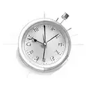 alarm clock set to 3am tattoo design idea