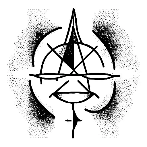 aquarius and taurus zodiac signs mash-up  tattoo design idea