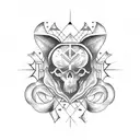 symbol friendship  tattoo design idea