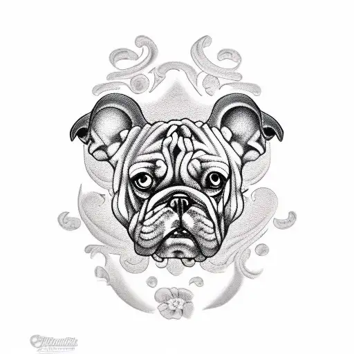 Georgia Bulldog tattoo design idea