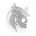 Māori Linux Software development Computer Science tattoo design idea