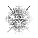 Māori Linux Software development Computer Science tattoo design idea