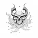 Pure Evil quote  tattoo design idea