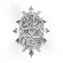 flail  tattoo design idea