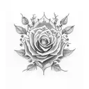 isaiah 43:2 tattoo design idea