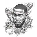 frank ocean tattoo design idea