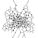 dopamine molecular structure tattoo design idea