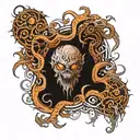 Azathoth tattoo design idea