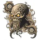 Azathoth tattoo design idea