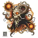 Azathoth tattoo design idea
