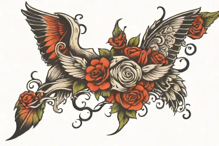 Press Play  tattoo design idea