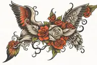 Press Play  tattoo design idea