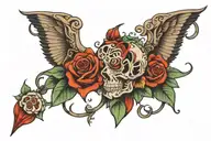 Press Play  tattoo design idea