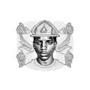 asap rocky tattoo design idea