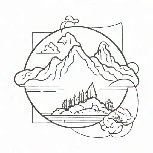 german port ugal chile tattoo design idea