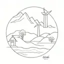 german port ugal chile tattoo design idea