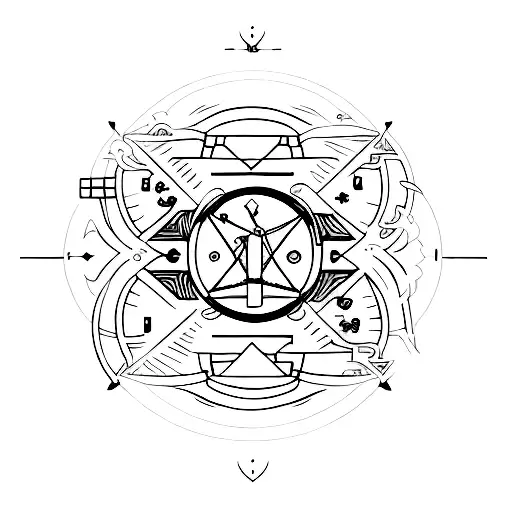 Gemini  tattoo design idea