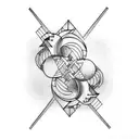 Gemini tattoo design idea