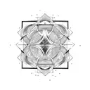 Gemini tattoo design idea