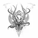 Venom  tattoo design idea