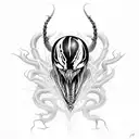 Venom  tattoo design idea