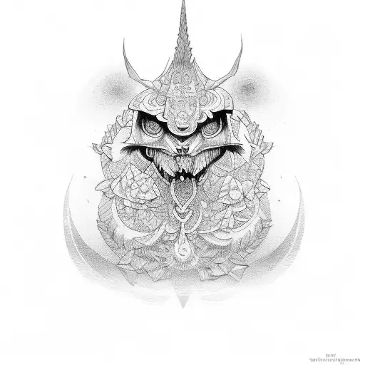 Maya  tattoo design idea
