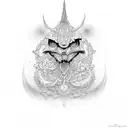 Maya  tattoo design idea