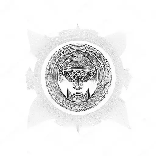 Puerto Rican inspired tribal tattoo for men tattoo design idea