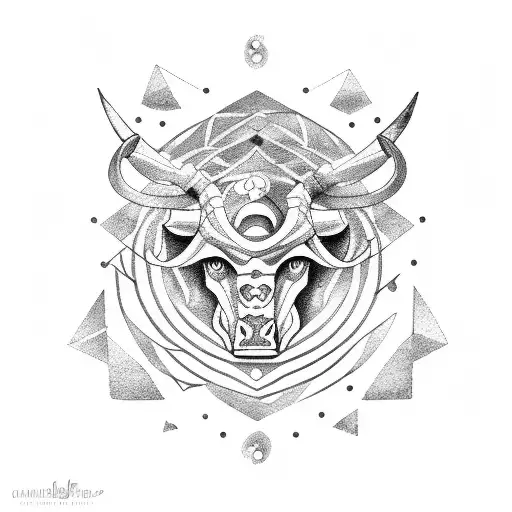 Taurus Leo Libra and Cancer Sign tattoo design idea