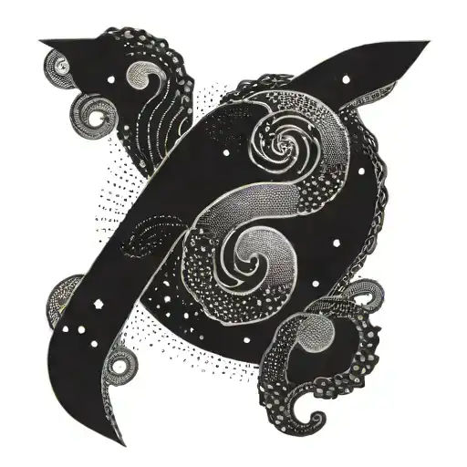 Gemini zodiac sign tattoo design idea