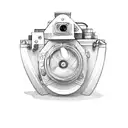 camera  tattoo design idea