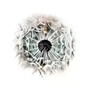 Dandelion tattoo design idea