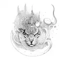 Vishal Varsha tattoo design idea