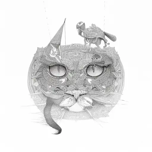 kite tattoo design idea