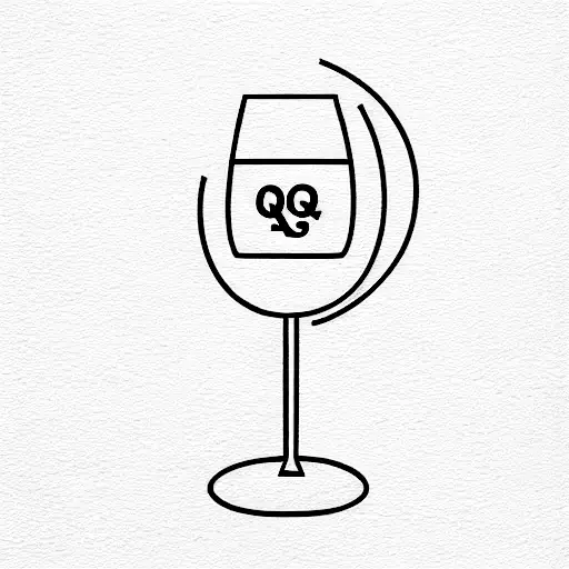 ‘Quiets’. The word should create a wine glas with the Q and the top, and the S as the base tattoo design idea